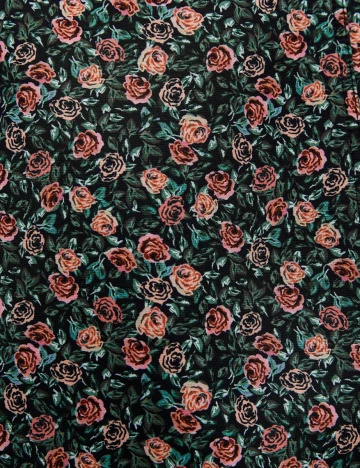 Fusta Zara, floral Floral print