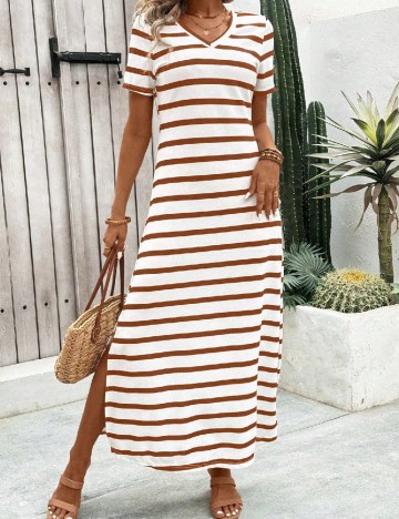 
						Rochie lunga SHEIN, alb