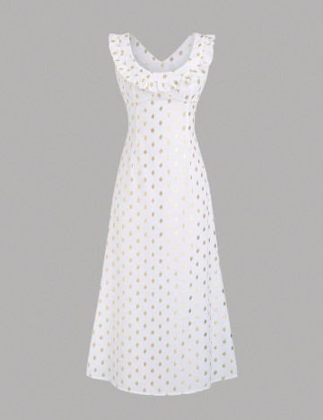 
						Rochie lunga SHEIN, alb