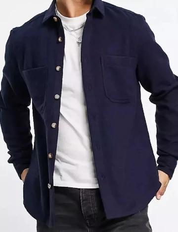 Jacheta ASOS, bleumarin