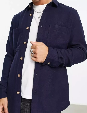 Jacheta ASOS, bleumarin