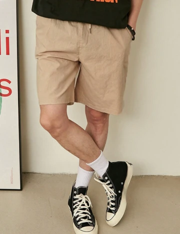 Pantaloni scurti SHEIN, crem Crem