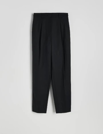 Pantaloni Reserved, negru