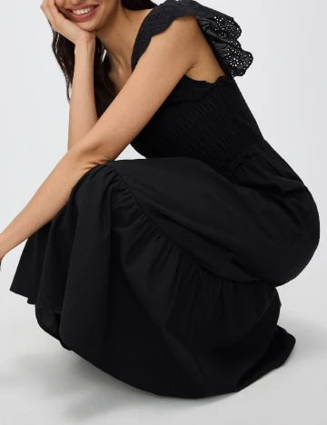 Rochie medie Reserved, negru