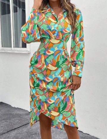 Rochie medie SHEIN, mix culori Mix culori