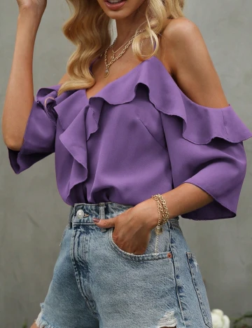 Bluza SHEIN, mov Mov