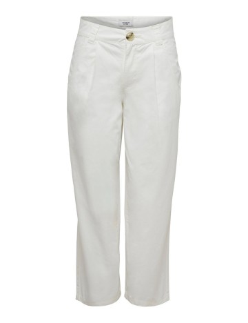 Pantaloni Jacqueline de Yong, alb, 38