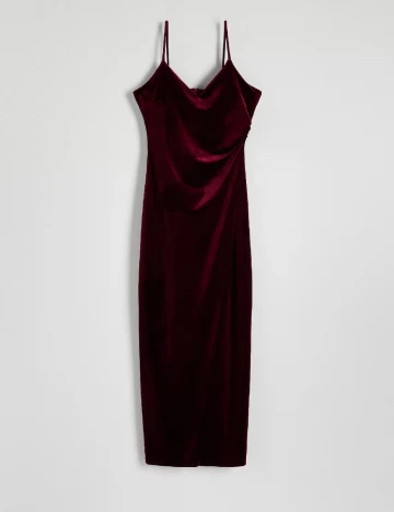 Rochie lunga Reserved, visiniu
