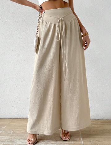 
						Pantaloni SHEIN, crem