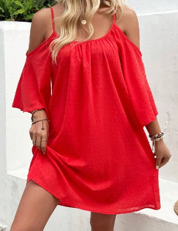 Rochie scurta SHEIN, rosu