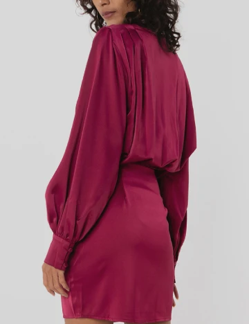 Rochie scurta ASOS, magenta