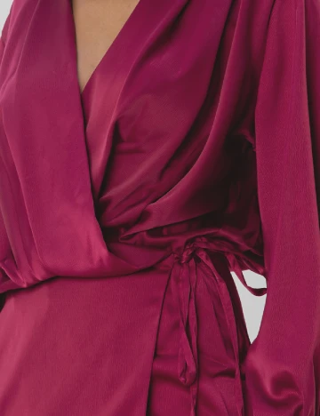 Rochie scurta ASOS, magenta
