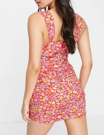 Rochie scurta ASOS, floral print