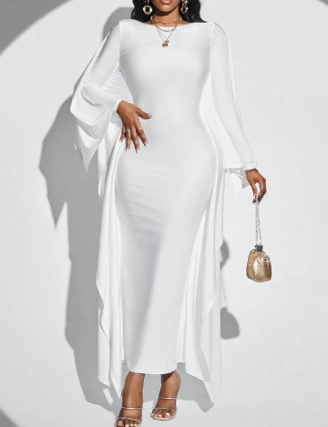 Rochie lunga SHEIN, alb
