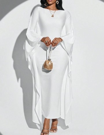 Rochie lunga SHEIN, alb