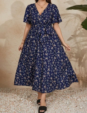 Rochie lunga SHEIN CURVE, floral