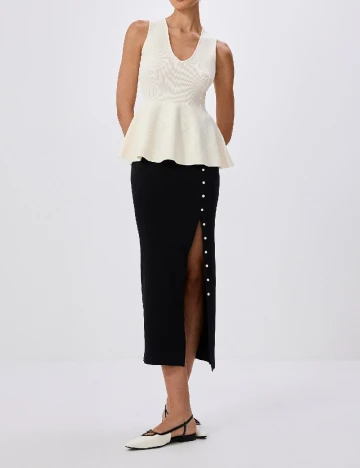 Bluza Reserved, ecru