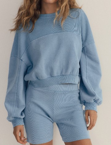 
						Bluza Reserved, albastru