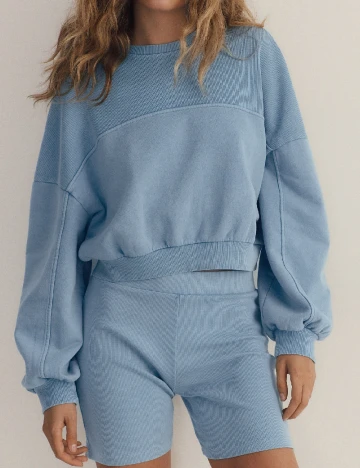 Bluza Reserved, albastru Albastru