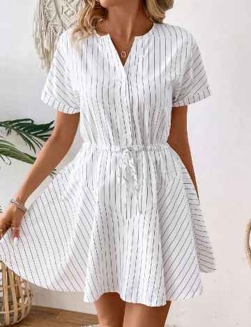 Rochie scurta SHEIN, alb