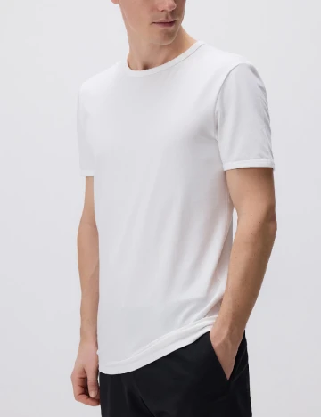 Tricou Reserved, alb