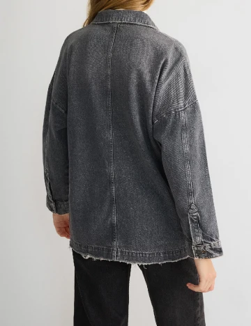 Jacheta Oversize Reserved, gri