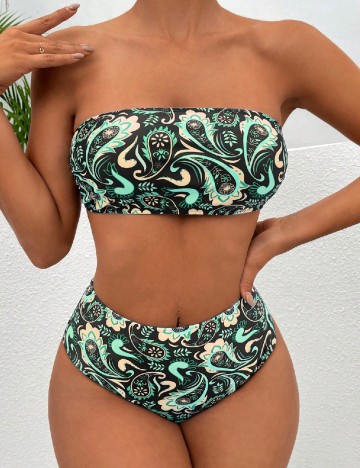 
						Costum de baie SHEIN, negru