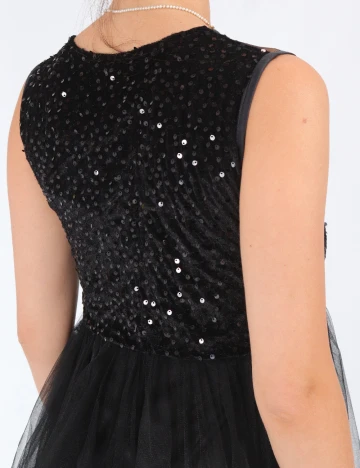 Rochie medie Love&Lemonade, negru