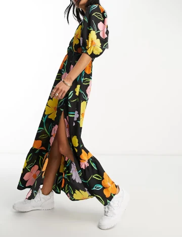 Rochie lunga ASOS, floral print