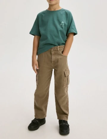 Pantaloni Reserved, maro