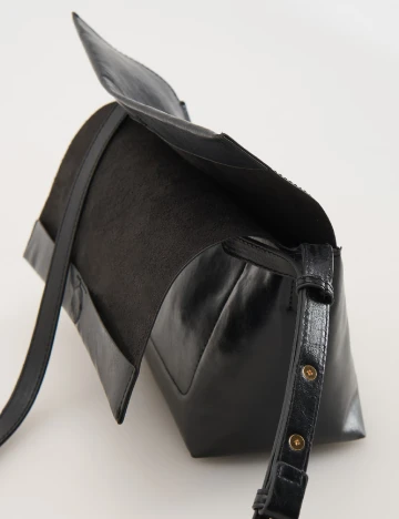 Geanta Reserved, negru Negru