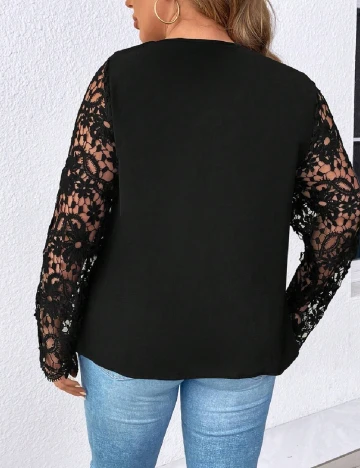 Bluza SHEIN CURVE, negru
