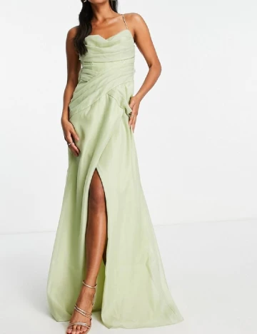 Rochie lunga ASOS, verde