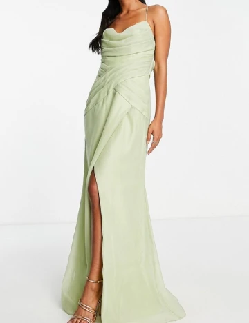 Rochie lunga ASOS, verde