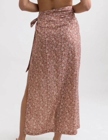 Fusta de plaja Rhythm, floral print Floral print