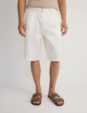 Pantaloni scurti Reserved, alb