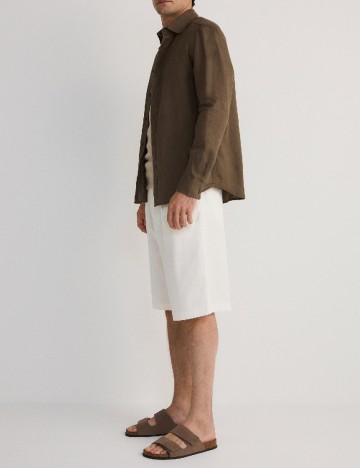 Pantaloni scurti Reserved, alb