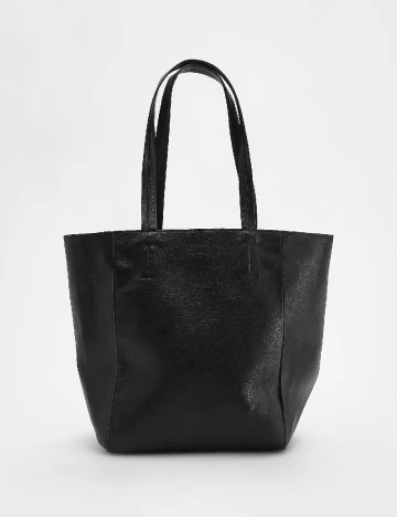 Geanta Reserved, negru Negru