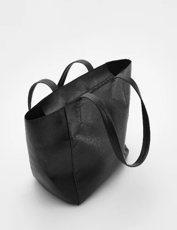 Geanta Reserved, negru Negru
