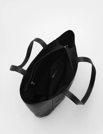 Geanta Reserved, negru Negru