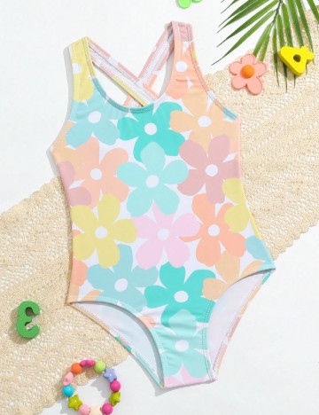 
						Costum de baie Shein Kids, mix culori