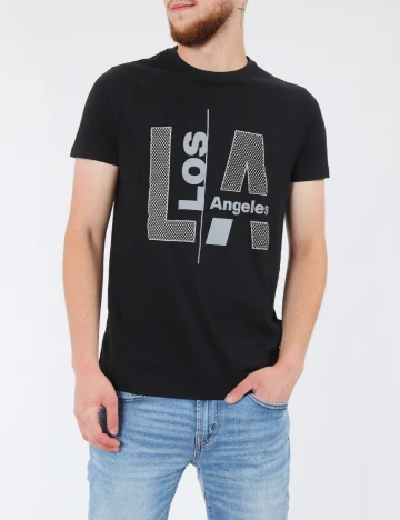 Tricou Milano Bulls, negru