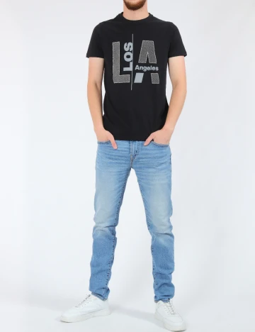 Tricou Milano Bulls, negru