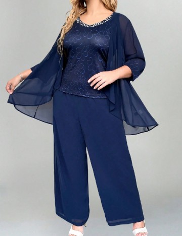 
						Compleu SHEIN CURVE, bleumarin