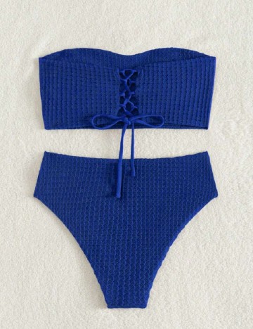 Costum de baie SHEIN, albastru