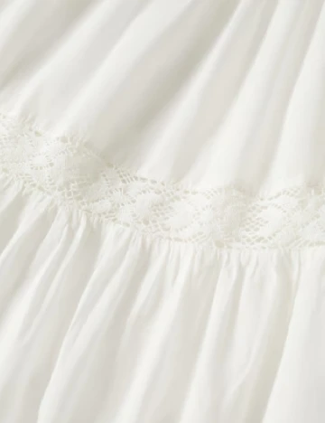 Rochie lunga Mango, alb