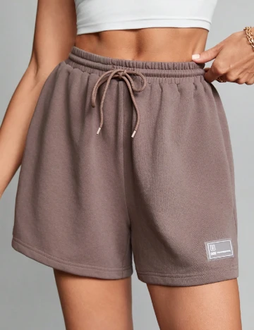 Pantaloni scurti SHEIN, maro