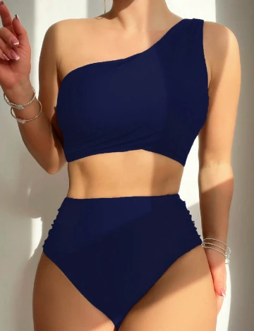 Costum de baie SHEIN, albastru