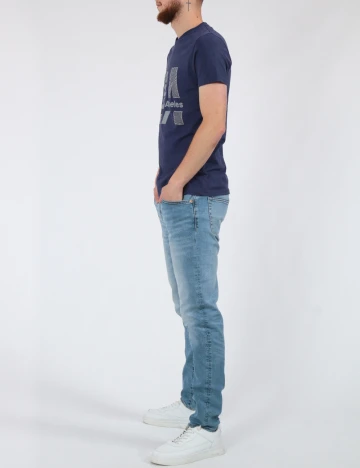 Tricou Milano Bulls, bleumarin