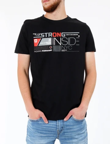 Tricou Milano Bulls, negru